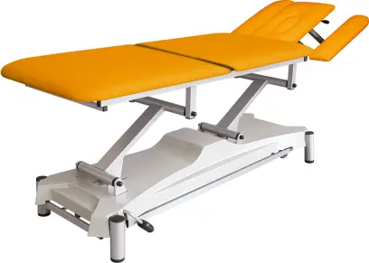 VL - F5 - PLUS  lehátko rehabilitační, koženka OTO T 5 - koženka žluto-oranžová